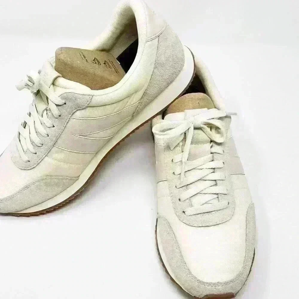 BRAND NEW IN BOX Kizik Milan Men's Sneaker Bone Cream Beige Color multi sizes - Picture 6 of 12